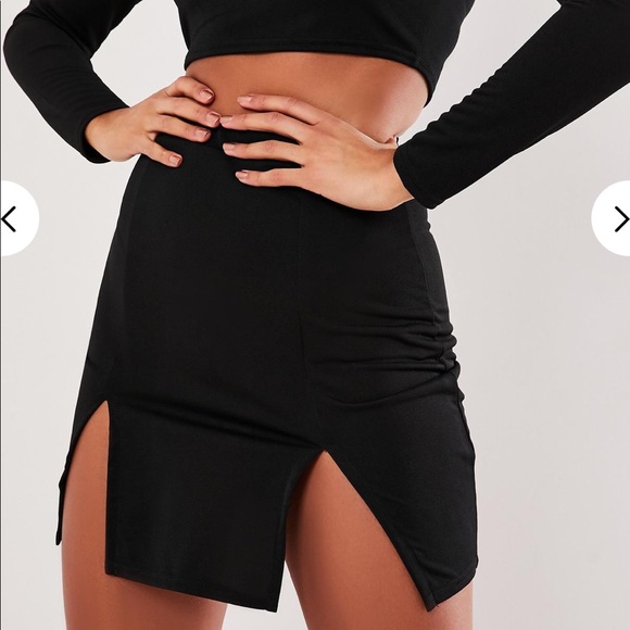 Missguided black coord set - Picture 2 of 4